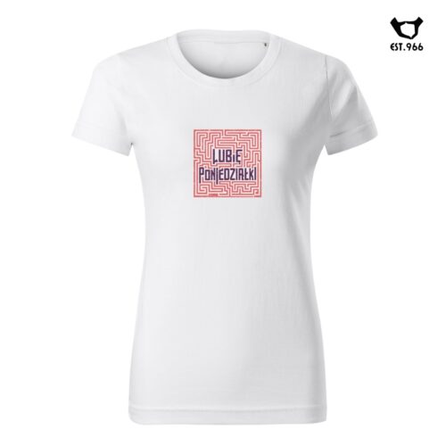 T-shirt damski | T-shirt męski | LUBIĘ PONIEDZIAŁKI