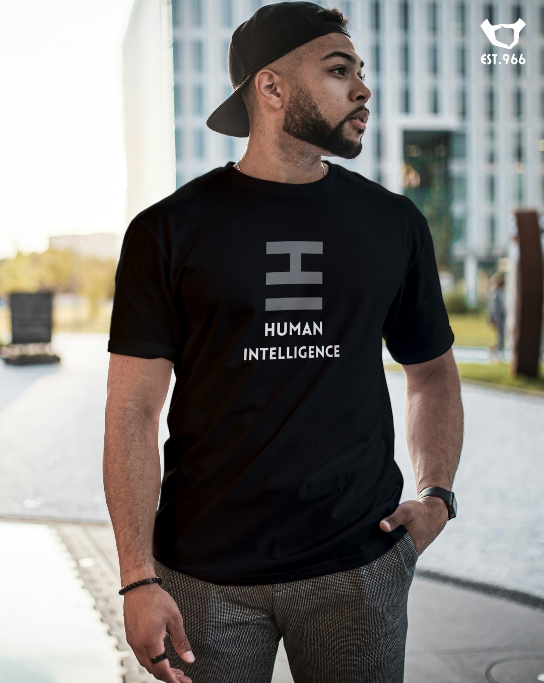T-shirt damski | T-shirt męski | HUMAN INTELLIGENCE - obrazek 2