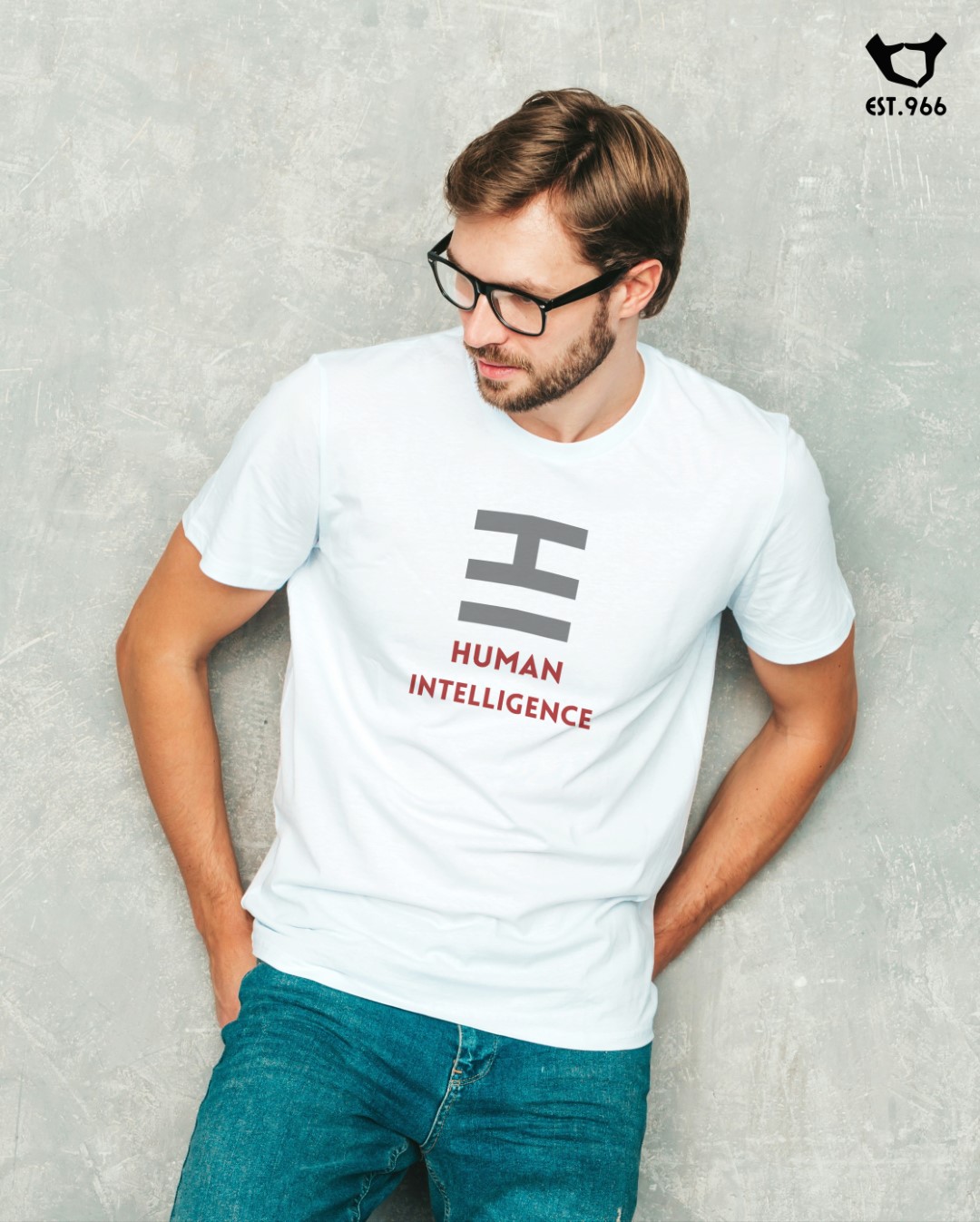 T-shirt damski | T-shirt męski | HUMAN INTELLIGENCE - obrazek 6