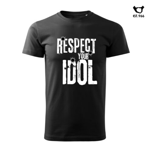 T-shirt damski | T-shirt męski | RESPECT YOUR IDOL