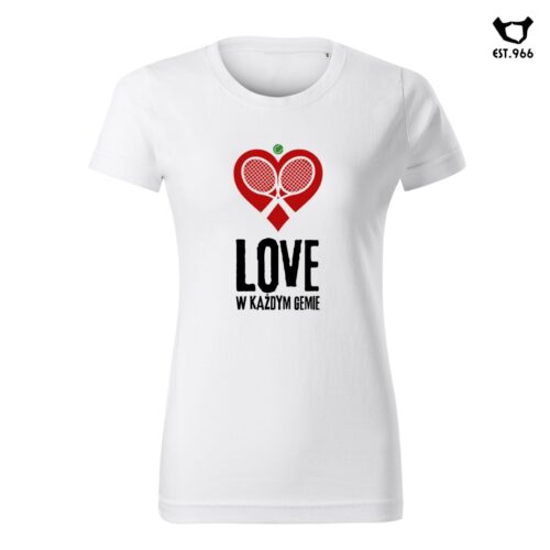 T-shirt damski | T-shirt męski | LOVE W KAŻDYM GEMIE