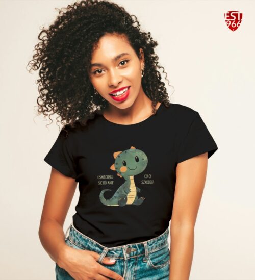 T-shirt damski | T-shirt męski | UŚMIECHNIJ SIĘ, CO CI SZKODZI? - obrazek 4
