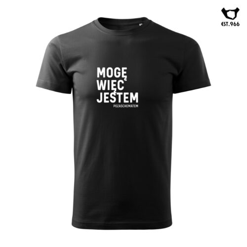 T-shirt damski | T-shirt męski | MOGĘ, WIĘC JESTEM