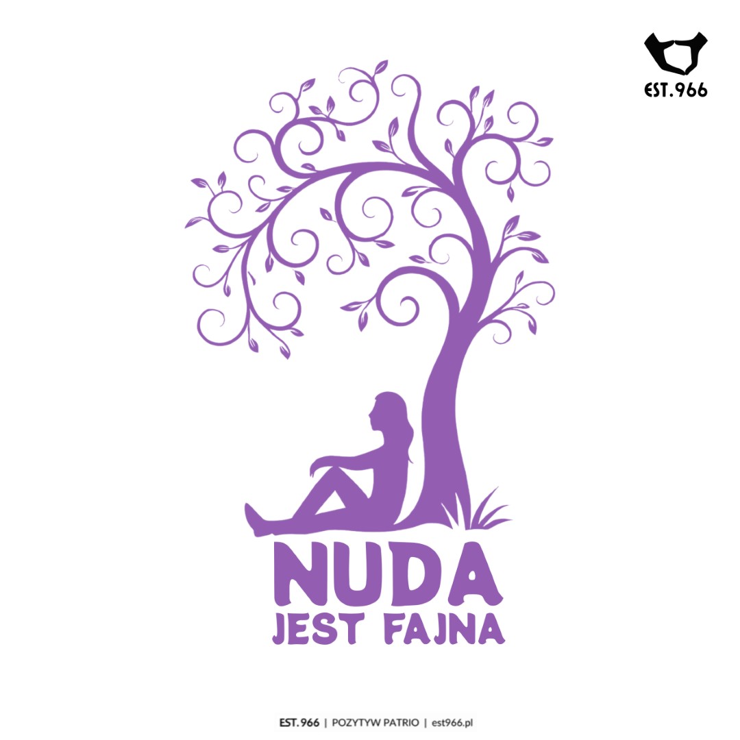 T-shirt damski | T-shirt męski | NUDA JEST FAJNA - obrazek 11