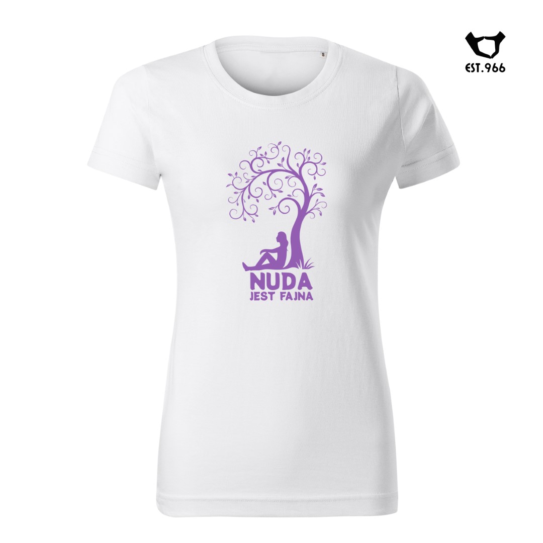T-shirt damski | T-shirt męski | NUDA JEST FAJNA - obrazek 8