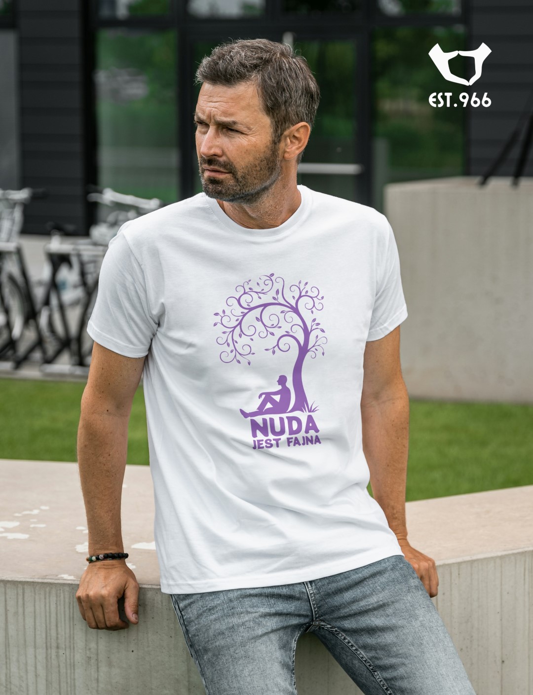T-shirt damski | T-shirt męski | NUDA JEST FAJNA - obrazek 6
