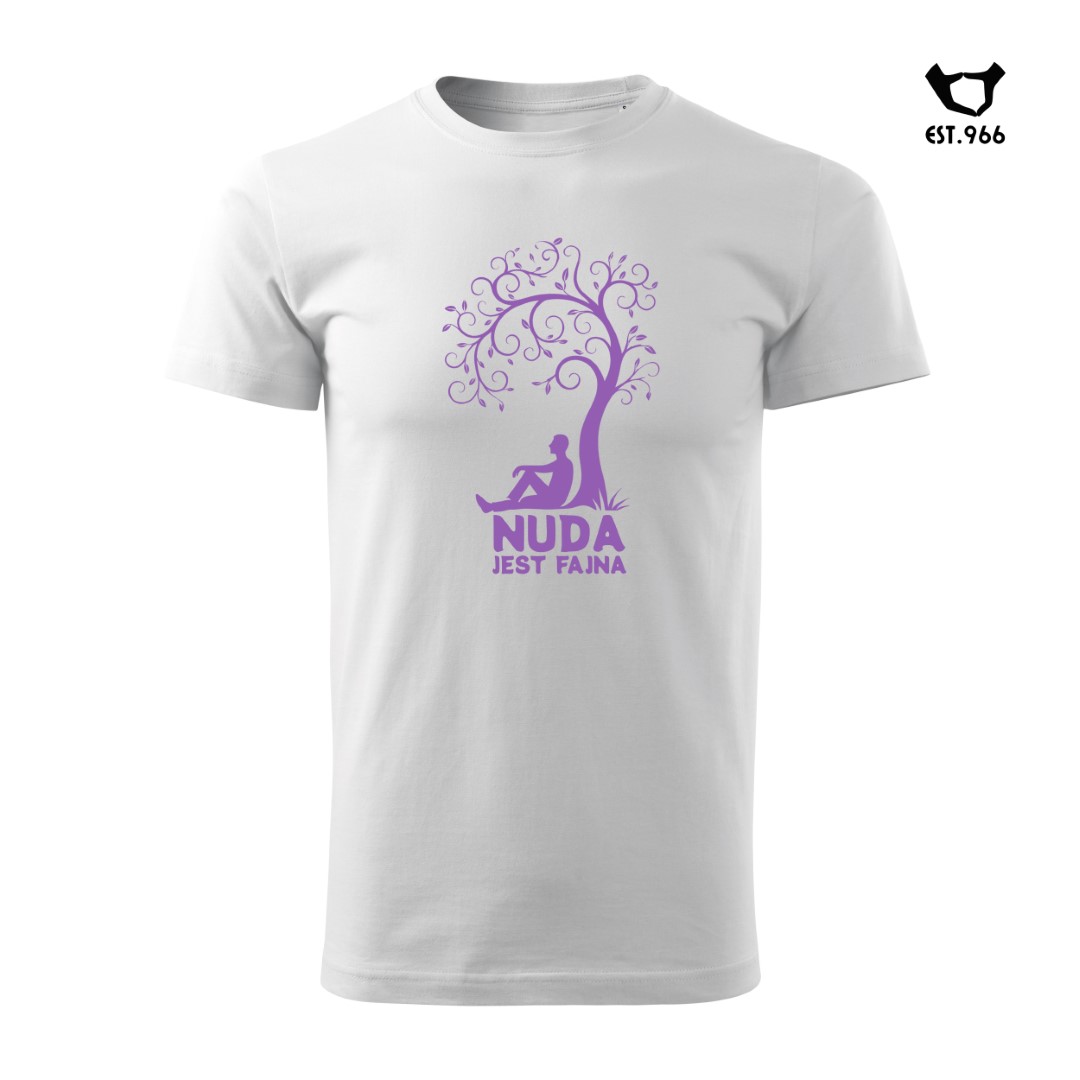T-shirt damski | T-shirt męski | NUDA JEST FAJNA - obrazek 9