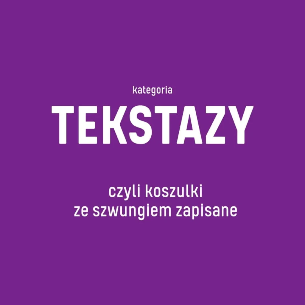 Tekstazy - kategoria produktów - sklep internetowy EST966