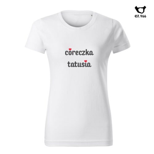 T-shirt damski | CÓRECZKA TATUSIA