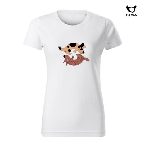 T-shirt damski | T-shirt męski | PIESKI YIN YANG