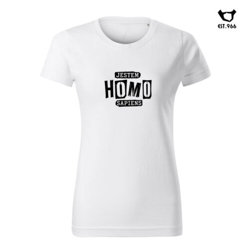 T-shirt damski | T-shirt męski | JESTEM HOMO SAPIENS