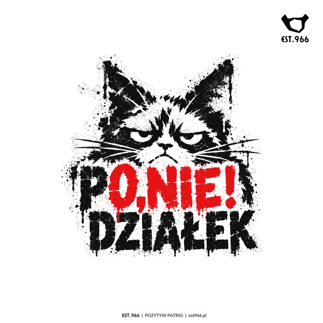 T-shirt damski | T-shirt męski | PO,NIE!DZIAŁEK - obrazek 9